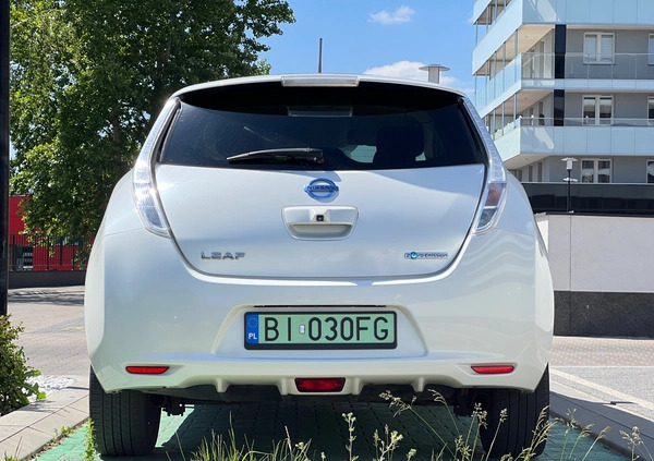 Nissan Leaf cena 34999 przebieg: 149954, rok produkcji 2015 z Białystok małe 562